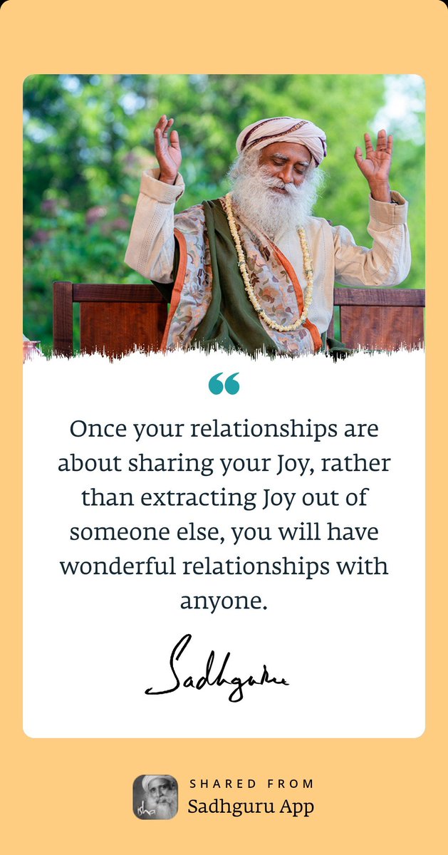 warriervk's tweet photo. #SadhguruQuotes https://t.co/w0ZCbeMytL