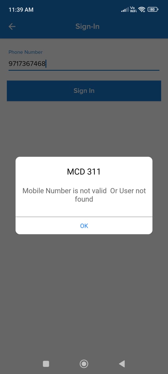 asbidyarthy's tweet photo. @AamAadmiParty @AamAadmiParty Sign-in with mobile does not work 

@ArvindKejriwal https://t.co/HgaVoWeMRj