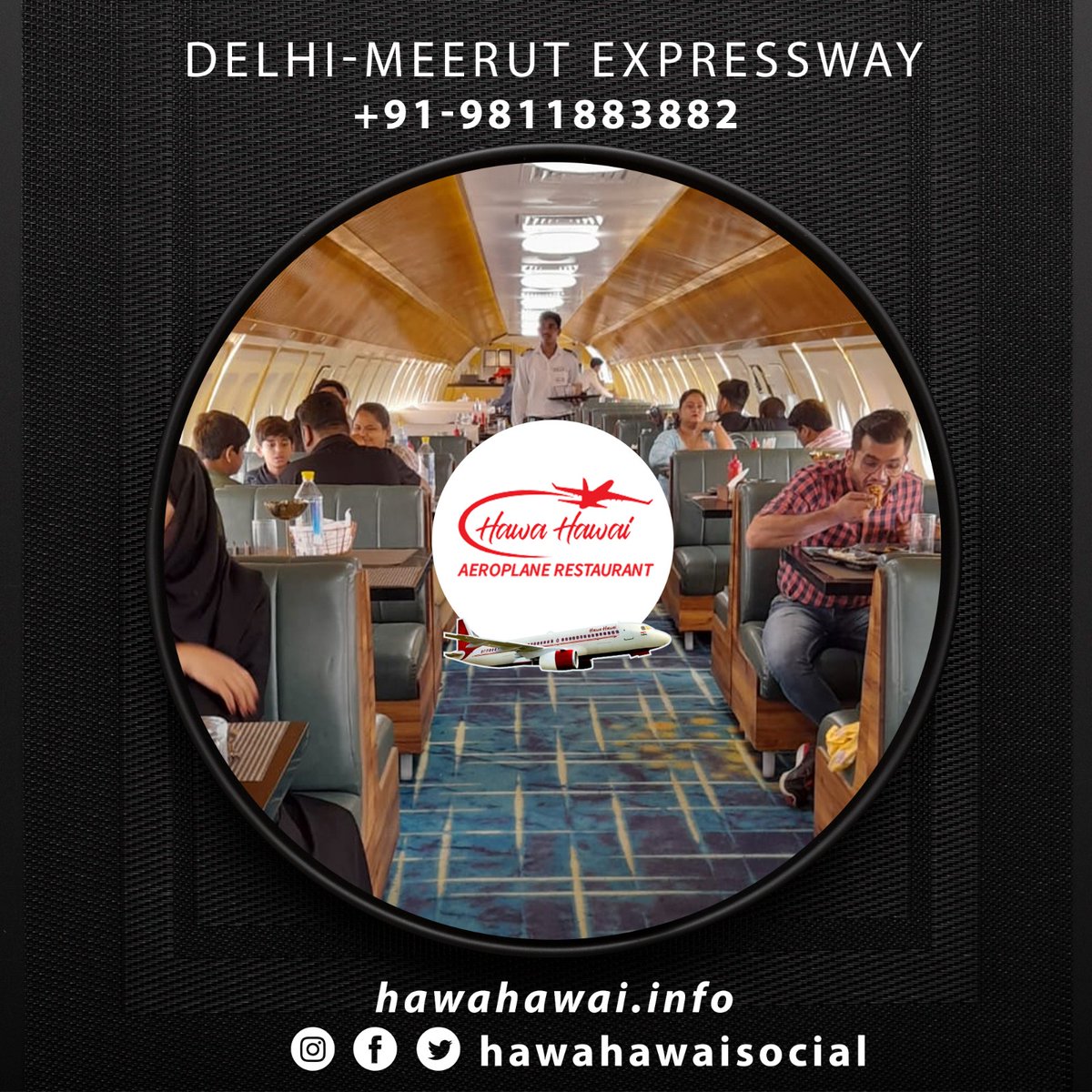 📷 Step into a world where dining isn't just about food; it's a journey through stories, flavors, and cherished moments. #flavorfulskyline
#hawahawai #aeroplanerestaurant #delhimerrutexpressway #aeroplane #dinning #foodphotography #delicious #aeroplanedining #vegetarianrestaurant