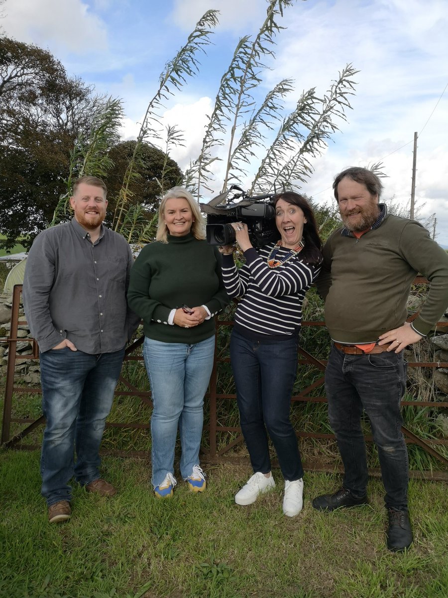MadFestScotland's tweet photo. Cameraman looking slightly nervous!
Fab day of filming with @ITVBorderLife — that's Bruce, &amp; Mike, who eventually got his camera back safely in one piece!
#MaDFestScotland
#Whithorn https://t.co/50R8ODTD0A