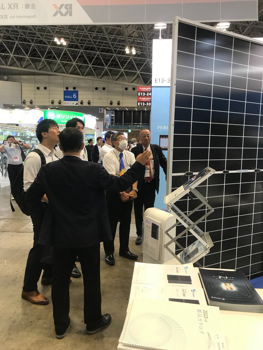 AkcomeSolar's tweet image. On September 13, 2023, #Akcome glitters at the Autumn Exhibitions of World Smart Energy Week in Japan, with excellent HJT/TOPCon modules.

Click the link below to read the full story:
mp.weixin.qq.com/s/dJi7UyCHvDWC…

#RenewableEnergy #WorldSmartEnergyWeek #Solar #Japan #Module #PV