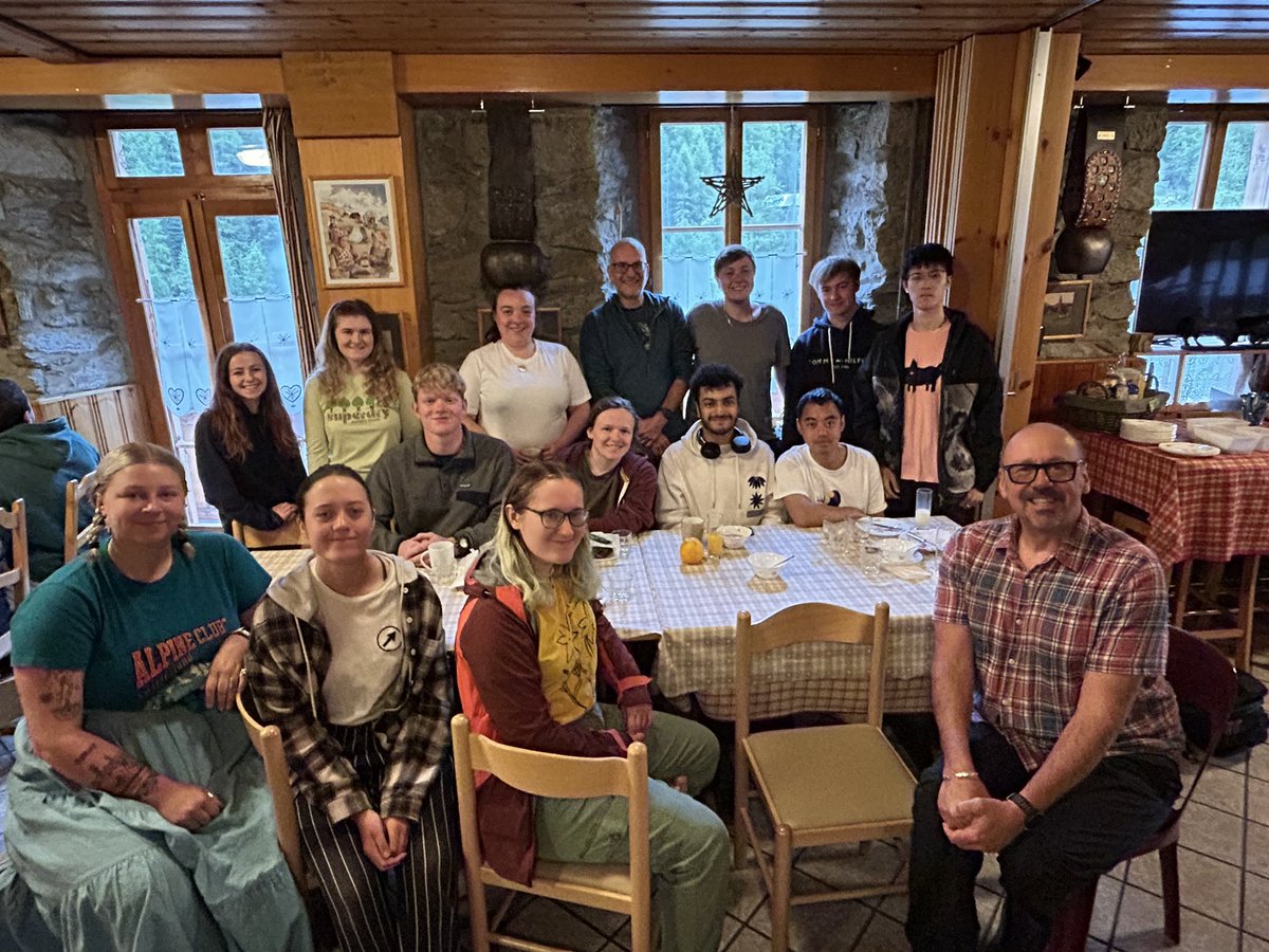 ProfPHaygarth's tweet photo. It’s a wrap! Farewell Arolla from team @LancsUniLEC @HannahWalling98 @John_Quinton #LECAlpine 2023. https://t.co/GGNXqUnmbs
