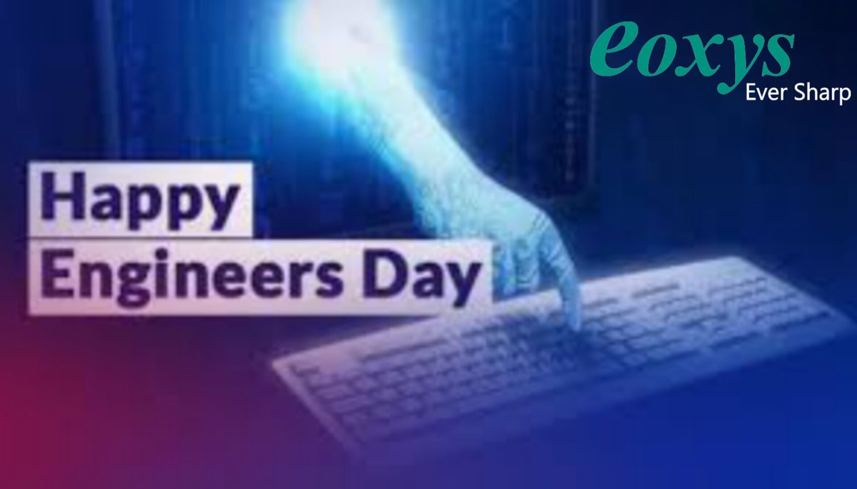 Happy Engineer's Day to all the tech wizards and brilliant minds who breathe life into the digital realm through Engineering! 
May your devices be flawless and code always compile, your algorithms be optimized, and your systems run smoothly. Keep coding &amp; electrifying the future!