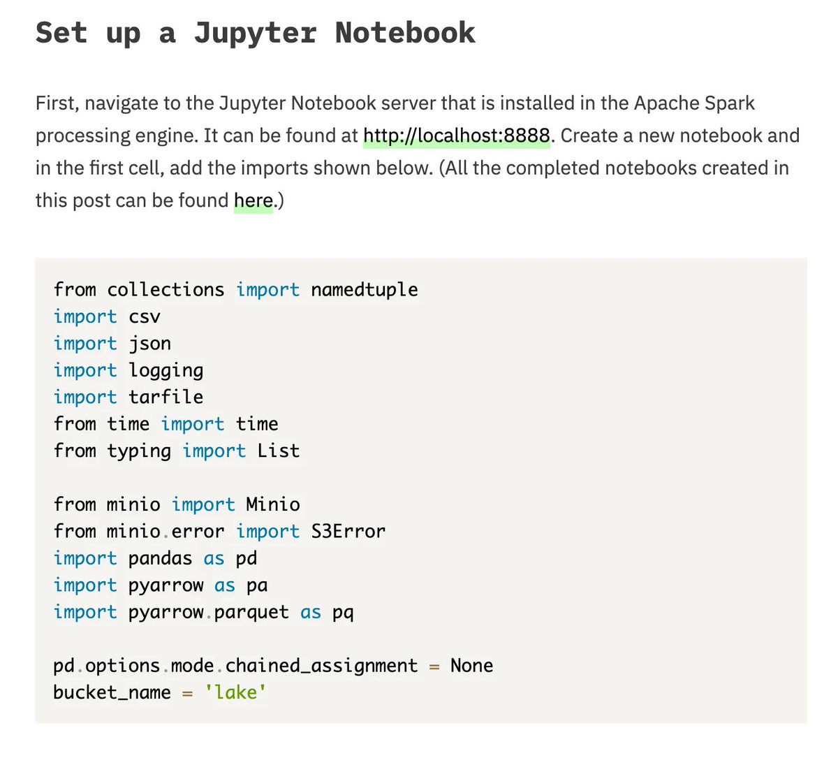 gp_pulipaka's tweet image. Creating a Data Lakehouse using #ApacheIceberg and MinIO! #BigData #Analytics #DataScience #AI #MachineLearning #IoT #IIoT #Python #RStats #TensorFlow #Java #GoLang #CloudComputing #Serverless #DataScientist #Linux #Programming #Coding #100DaysofCode  
geni.us/Lakehouse-MinIO