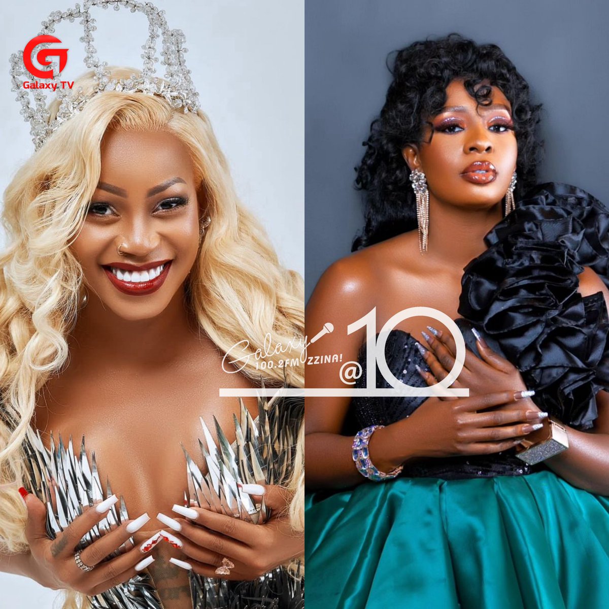 GalaxyFMUg's tweet photo. Happy #CindyVsSheebah day 🌹

Catch all the action on our social media via #ZzinaLifeStyle https://t.co/uT8pltQutv