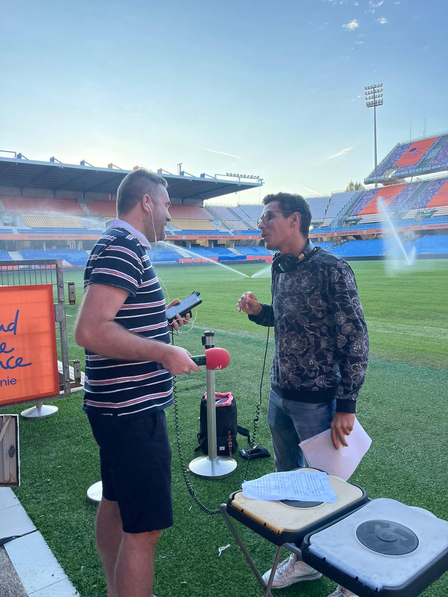 RCFMag's tweet photo. 📻📣 Aujourd'hui on dit au revoir à notre journaliste @AlexGauthier_ et à  cette occasion le #journal et le #flash sont réalisés hors des studios. Comme les reporters doivent être sur le terrain, on a justement choisi un lieu à la mesure de cette mission cc @pierre_hugues  #RCF https://t.co/jnCNubPbGS