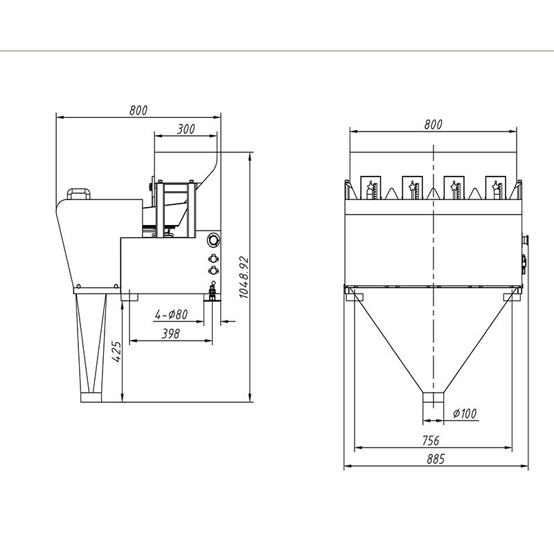 ZKenwei's tweet image. The idea of combination scale origins from nature but beyond nature. #combinationscale #verticalformfillandseal #weighingandpackingmachine