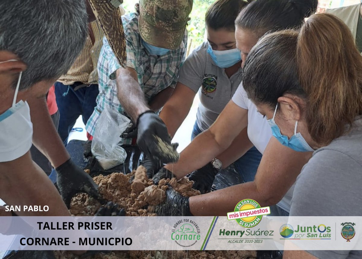 SanLuisANT's tweet image. Continuamos con el desarrollo de talleres #PRISER, esta vez con la comunidad de #SanPablo y #SantaBárbara, con ellos tuvimos una jornada teórica práctica sobre el control biológico de la Hormiga Arriera. #CORNARE #AlcaldíaMunicipal #JuntosPorSanLuis #HenrySuárezAlcalde.