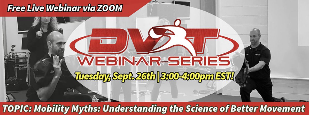 Perform Better (@perform_better) on Twitter photo Join physical therapist, Jessica Bento, and strength coach, Josh Henkin for our next Perform Better webinar about not just understanding the real science of mobility training, but how to apply that to real world training.
performbetter.com/dvrt-webinar-s… Join physical therapist, Jessica Bento, and strength coach, Josh Henkin for our next Perform Better webinar about not just understanding the real science of mobility training, but how to apply that to real world training.
performbetter.com/dvrt-webinar-s…