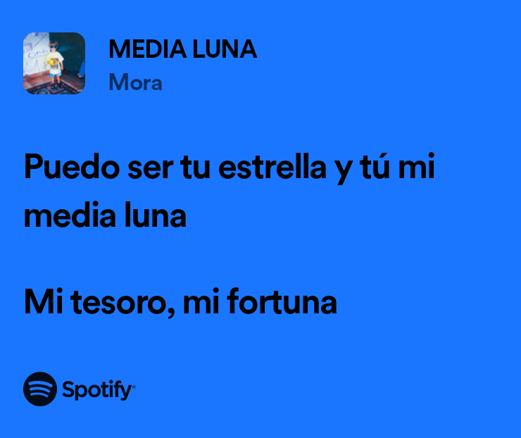 MEDIA LUNA ~ Mora