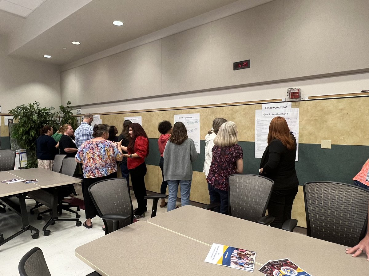 sagrissom's tweet photo. First meeting of @LeanderISD District-wide Educational Improvement Council for the 23-24 school year. Grateful for these teachers, leaders, parents, and community members who are dedicating their time to make us better! #1LISD #NoPlaceLikeLISD https://t.co/VojHl5acIF