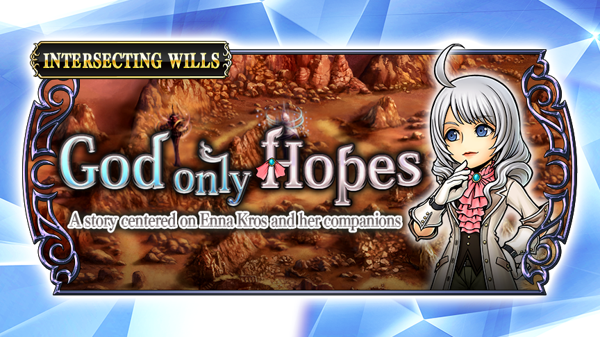 Enna Kros's Intersecting Wills: God Only Hopes is now available in #DissidiaFFOO!

Join Enna Kros as she uses her godly powers for the greater good with the assistance of Lann &amp; Reynn, Iroha, and more! In addition, the Intersecting Wills co-op token challenge is available!

#WoFF