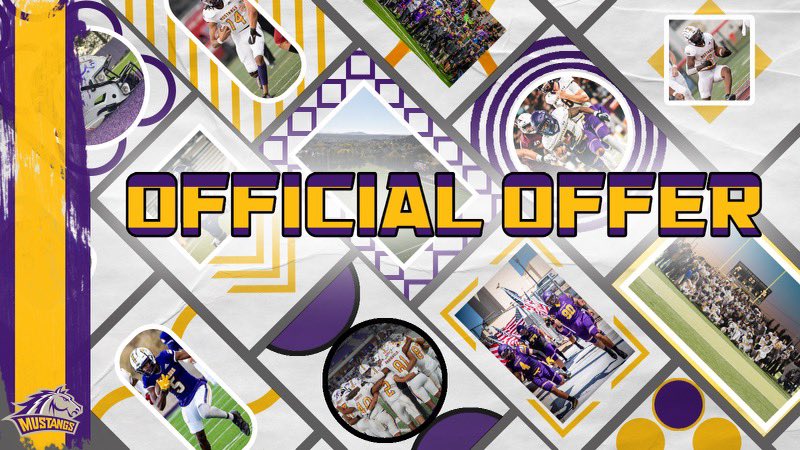 After a great conversation with <a href="/CoachPron14/">Lee Pronschinske</a> I’m excited to receive my first offer from <a href="/WNMUFootball/">WNMU Mustang Football</a>! <a href="/coach_bhickman/">Billy Hickman</a> <a href="/CoachBarro/">Jake Barro</a> <a href="/CoachPerrone/">Coach Perrone (My Recruits)</a> <a href="/Elev8QBacademy/">Mike Giovando</a> <a href="/CdS_Football/">CDS Touchdown Club</a> <a href="/JUSTCHILLY/">Just Chilly</a> <a href="/gridironarizona/">Gridiron Arizona</a>