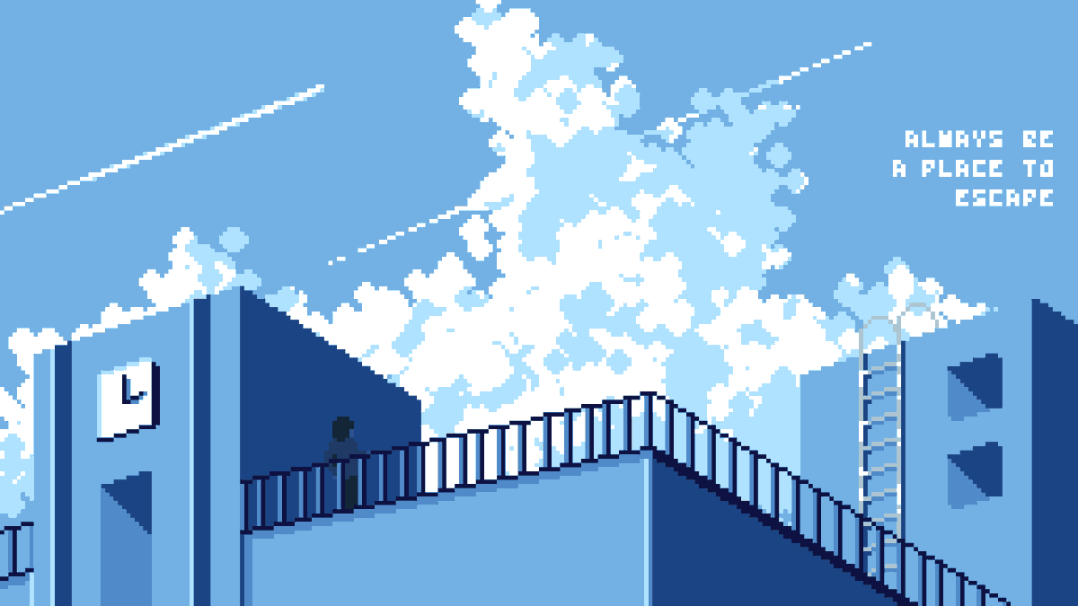 Samelegpixl's tweet image. feel so blue🔹
#pixelart