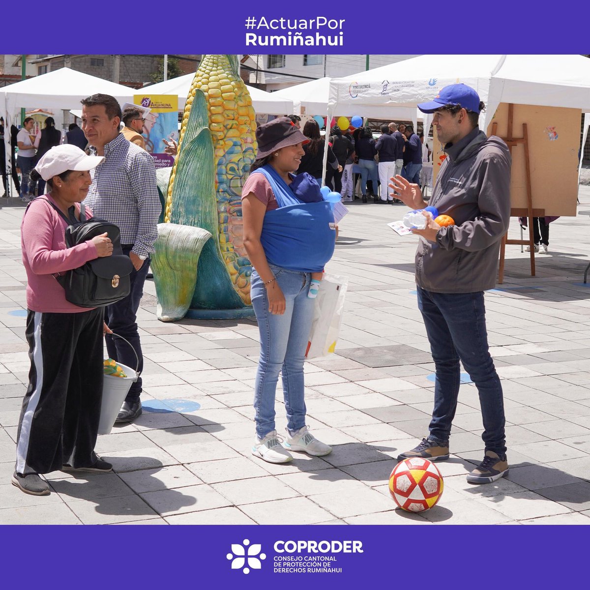 Akuanuna's tweet photo. En Rumiñahui participamos en el espacio de sensibilización “Hombres por la Igualdad de Género”, liderado por #Coproder.💜
Juntamos voluntades para luchar por un objetivo en común, la prevención y erradicación de la violencia de género.👩
📸Crédito fotos: Coproder
#Akuanuna https://t.co/tgRzeEqQZE