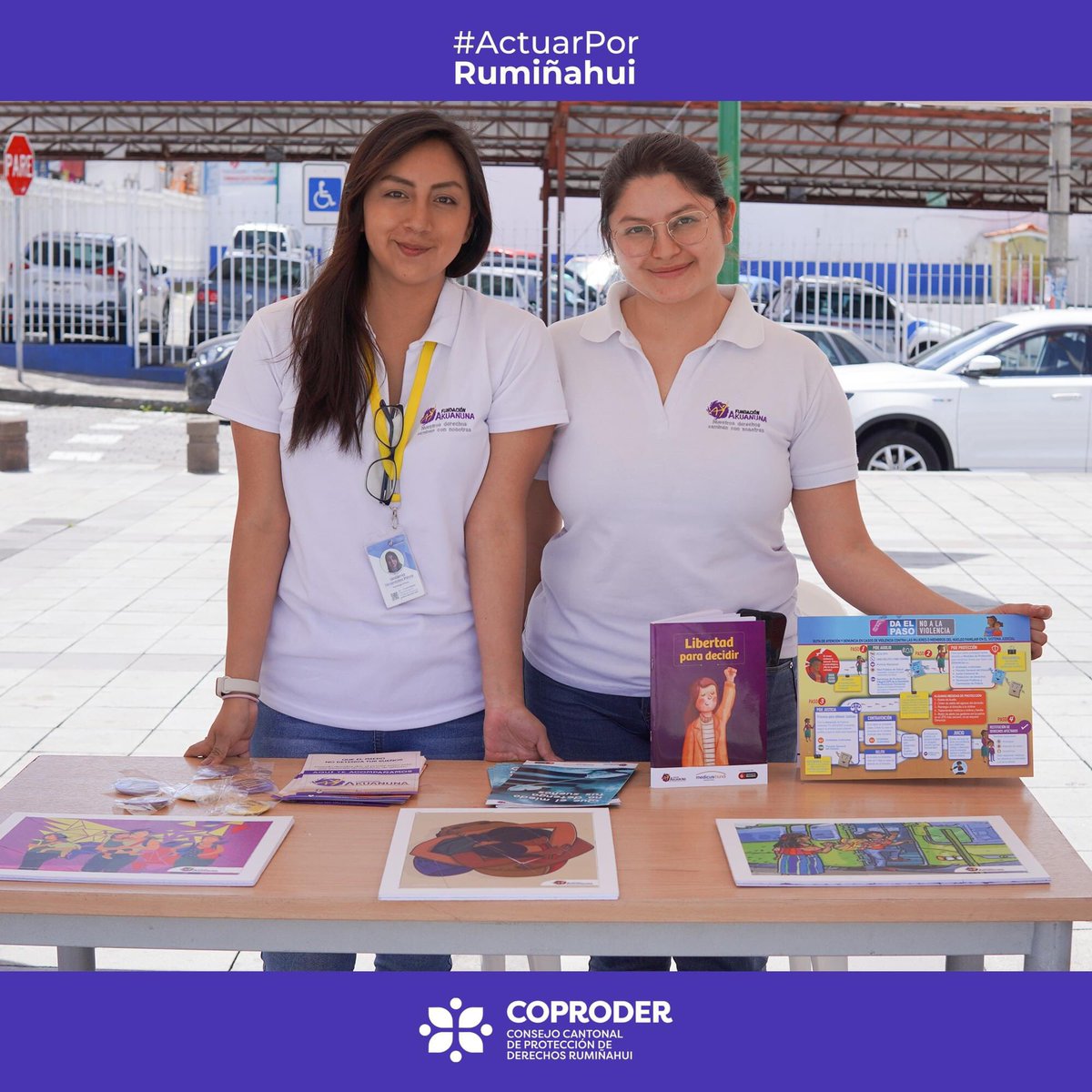 Akuanuna's tweet photo. En Rumiñahui participamos en el espacio de sensibilización “Hombres por la Igualdad de Género”, liderado por #Coproder.💜
Juntamos voluntades para luchar por un objetivo en común, la prevención y erradicación de la violencia de género.👩
📸Crédito fotos: Coproder
#Akuanuna https://t.co/tgRzeEqQZE