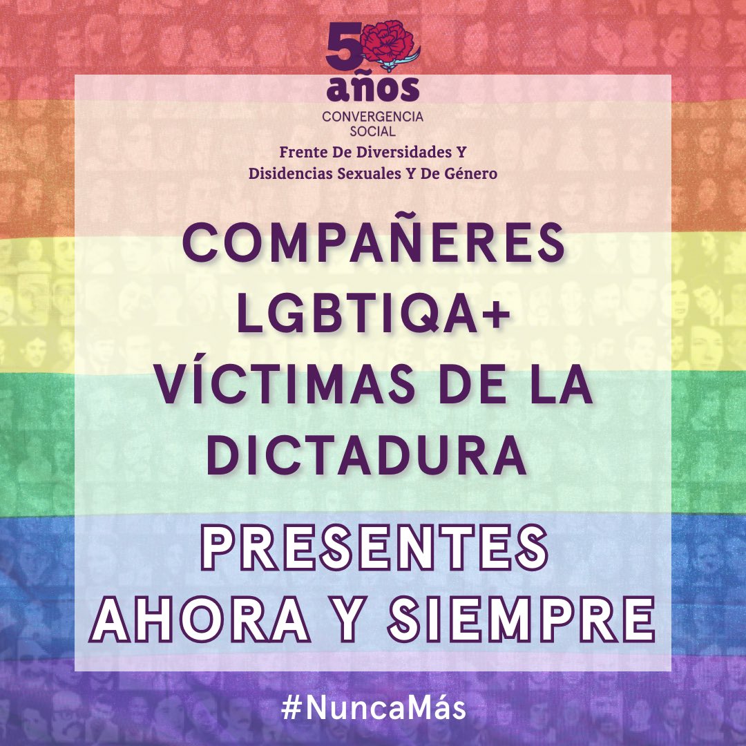 Frente de Disidencias Sexuales y de Géneros de CS tweet media