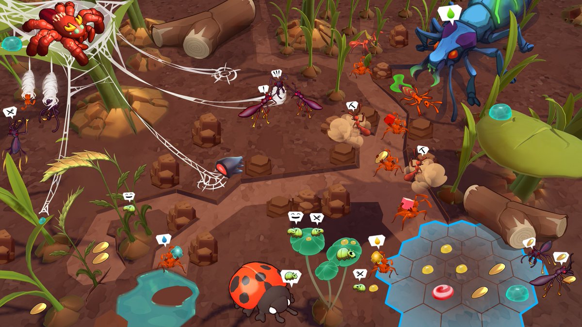 Sharing some evening streaming of Anty Paint, exploring what all the workings of their world look like, stay a while, and listen twitch.tv/lan3d