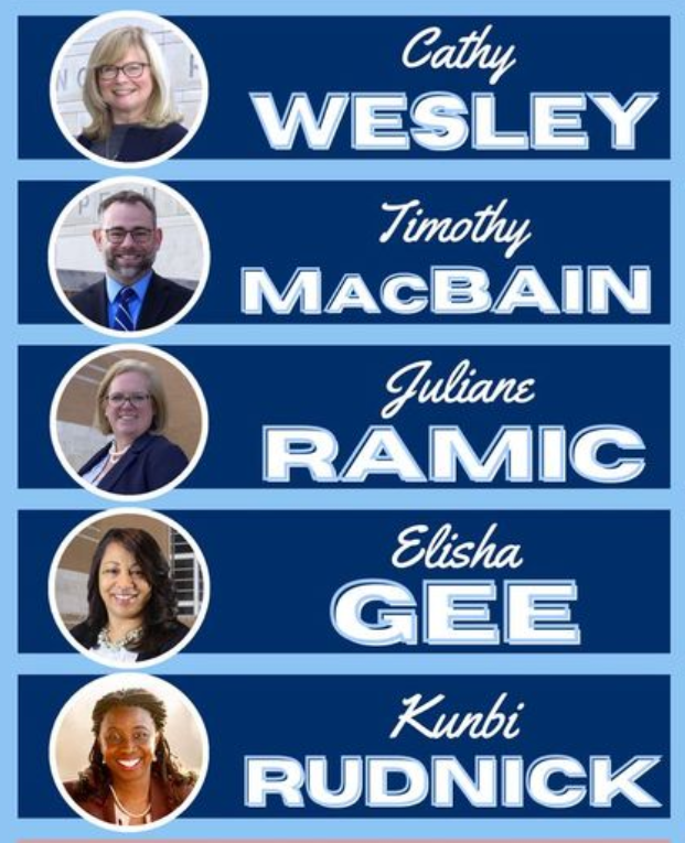 JennyStephens52's tweet photo. #PA @NPSD 
✅Rep Melissa Cerrato endorses North Penn Neighbors for Progress School Board Candidates: Cathy Wesley, Timothy MacBain, Juliane Ramic, Elisha Gee and Kunbi Rudnick to uphold the district's renowned excellence. https://t.co/mDrdWew9j2