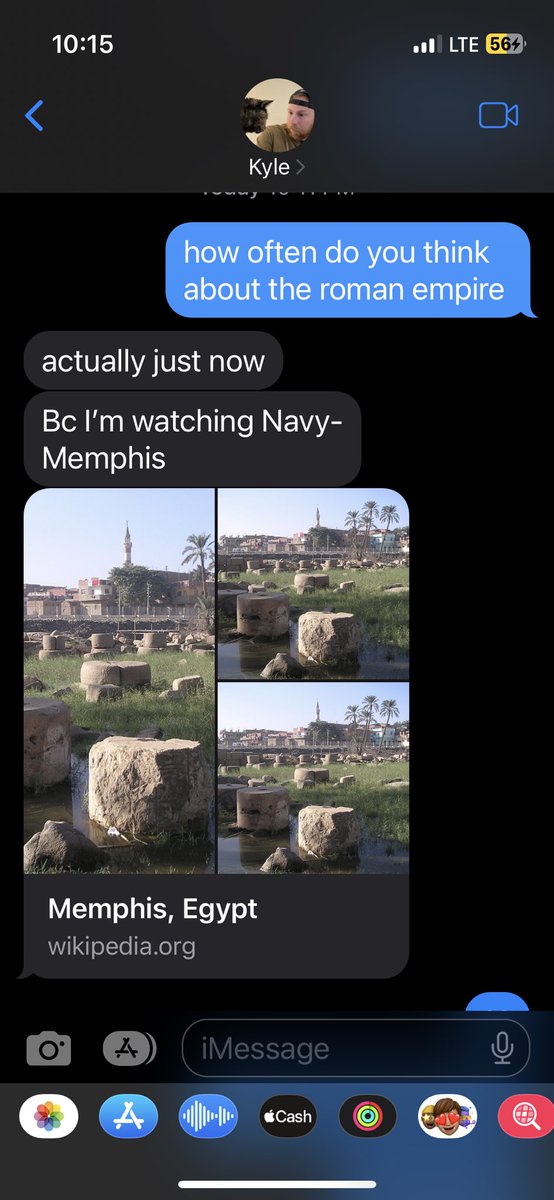 blqueisser's tweet photo. men truly be out here thinking about the roman empire on a regular basis https://t.co/4PRwwjIbva