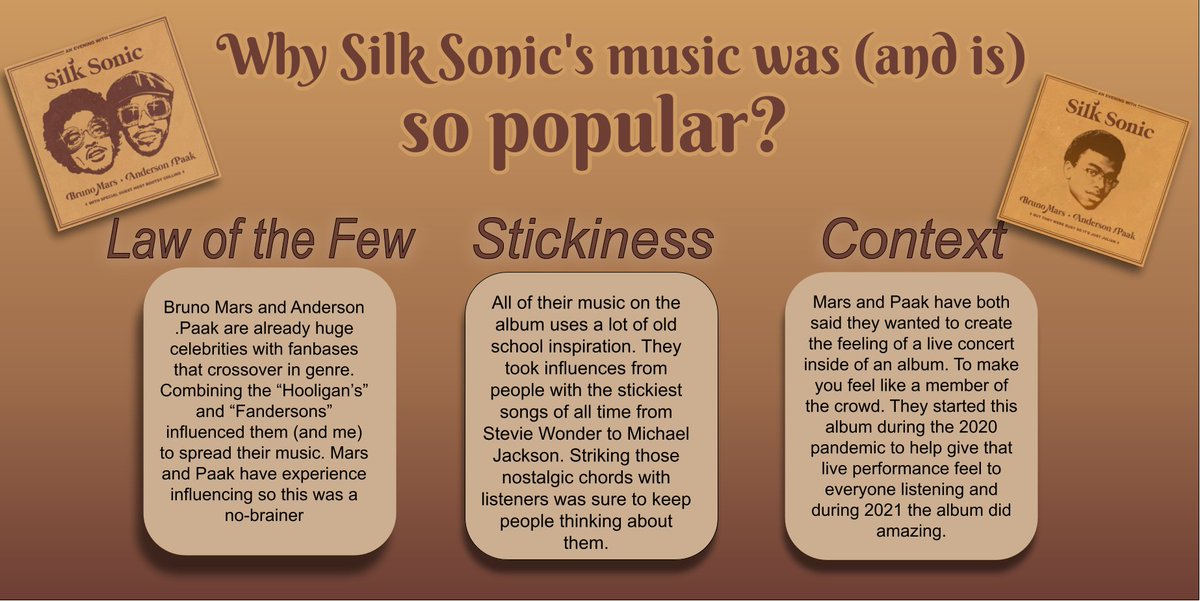theepicj19's tweet photo. We're asking the REAL questions here. I'm going to use Gladwell's 3 Rules to figure out why Smokin' Out the Window is still stuck in my head. @BrunoMars @silksonic #silksonic #pleasenoticeme #smokinoutthewindow https://t.co/mt2V0bEiM5