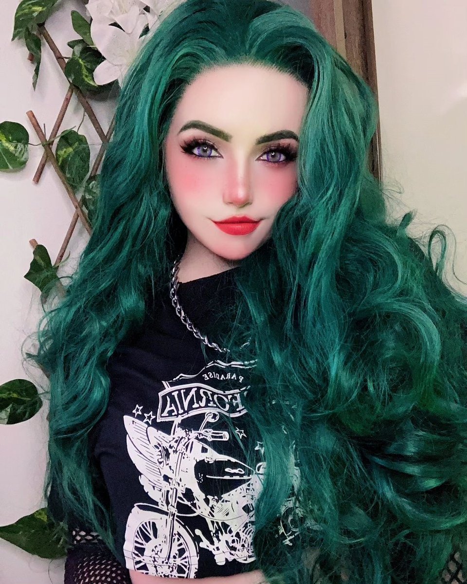 CosplayBuzz's tweet photo. 💚IG: @alexy_sky_
💚Wig Style: LF667V
✨https://t.co/xg9p2wB77C

#cosplaybuzz #wigs #cosplay #cosplaywig #syntheticwig #lacefrontwig #longwig #greenwig #greenhair #wavywig #curlywig #cosplayer #cosplaygirl #fashionwig #goth #gothgirl #punkfashion #punkgirl #egirl #egirlstyle https://t.co/axEcZtbUQa