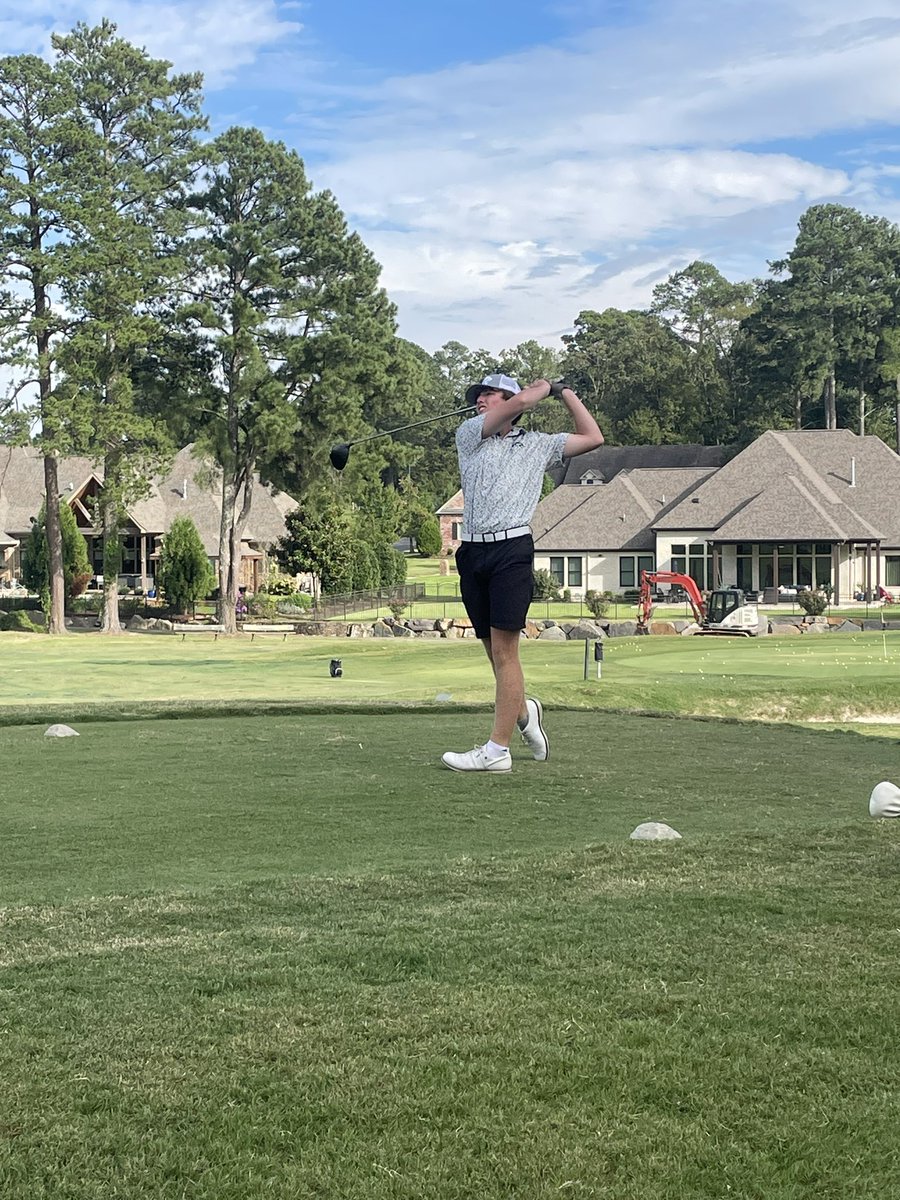 Our boys won a three team match today at Hot Springs CC. Gabe Haslauer was the medalist with a 69!