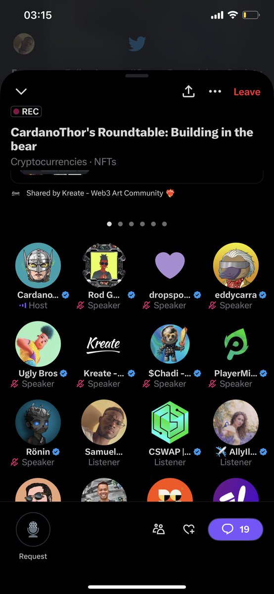 SamuelDivine18's tweet photo. Enjoyed this space hosted by @CardanoThor  

Awesome to hear from @dropspot_io speak about what they’re building during this bear despite how challenging it is..

Website by @dropspot_io runs pretty smoothly on my PC while it lagged on my iOS safari browser 🧐
1/2 https://t.co/mLLoL6Dfc1