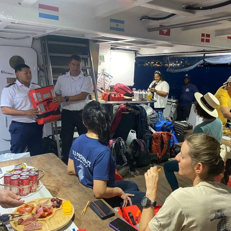 DiveColombia's tweet photo. Trip for Sep 14 welcome to Ferox boat for a new adventure!

#buceocolombia #buceoresponsableyseguro #noplastic #oceans #dive #diving #hammershark #liveboardferox #colombiadiveadventures #malpelo #shark https://t.co/hojkveiyAJ