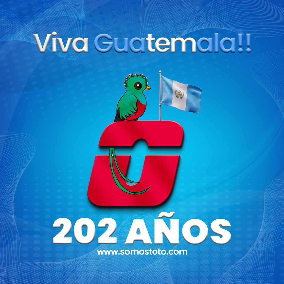 Somostoto's tweet photo. Feliz independencia patria de Guatemala!! https://t.co/kqfSJSGDk5