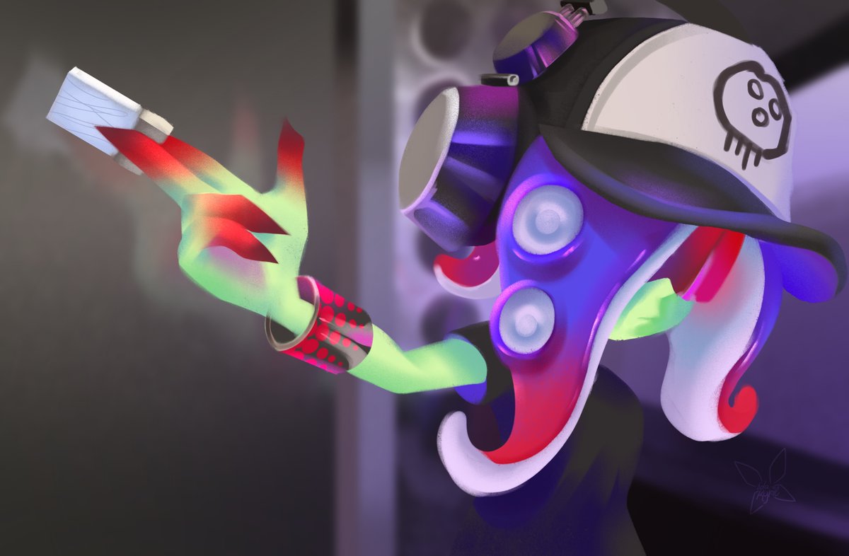 IdaKyrie's tweet image. ＂Ｄｅｄｆ１ｓｈ！＂（RT are appreciated 💙）
 #Splatoon #Splatoon2 #Splatoon3 #スプラトゥーン