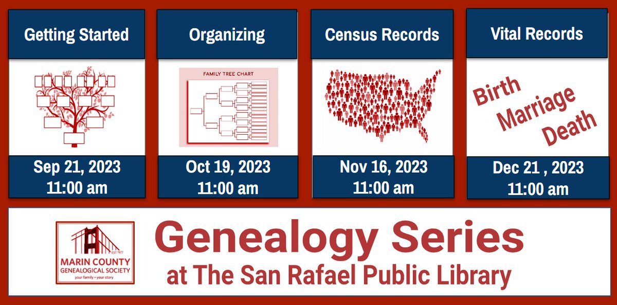 Vickie Settle will be our presenter at the first presentation of our fall San Rafael Series (next Thursday at 11:00am) - everyone is welcome to attend.
