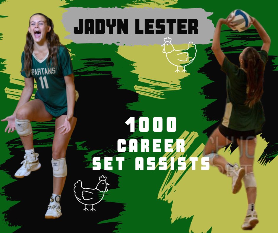 MayoVball's tweet photo. 🐓 Oh my chickens! 🐓 
Congrats to Jadyn! 

#mvb #wintheday #giddyup https://t.co/V6mCznNM1K