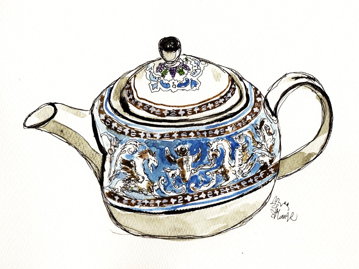 WEDGWOOD TEAPOT
#art