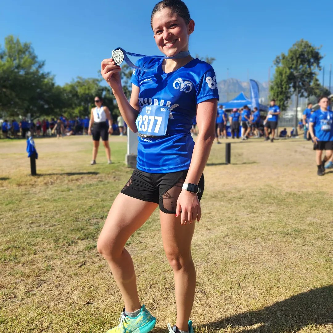 shi_2801's tweet photo. Carrera Borregos 2023 🏃‍♀️
Cuarto año participando y primero como trabajador ☺️
Nunca corría más de 5k, me animé a correr 10k y hasta quedé en 🥈

#80tec
#TecDeMonterrey https://t.co/ikbVdMdTwI