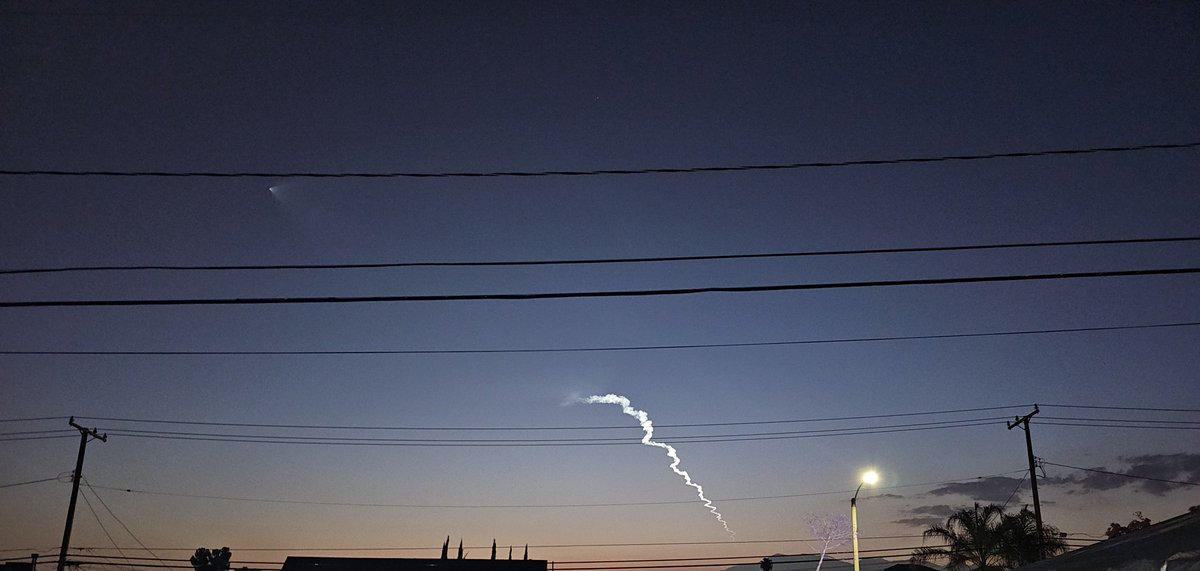 RealUSAFVeteran's tweet image. Another #TitanIII #TestLaunch from Vandenberg tonight
