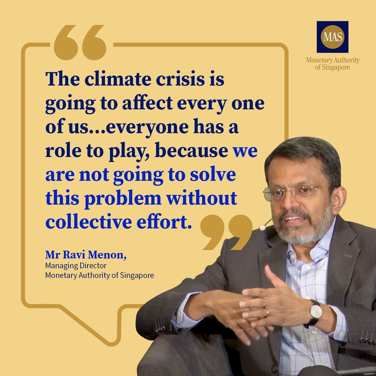 MAS_sg's tweet photo. #ICYMI Mr Ravi Menon, Managing Director of MAS shared some insights on Asia’s journey towards achieving COP27 goals at the recently held Moral Money Summit Asia 2023.
Learn more about it: https://t.co/ED98qTh62l
#MASTalks #FTMoralMoney https://t.co/kJpLrtspsG