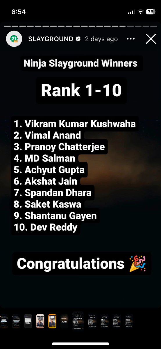 Saket_Kaswa's tweet image. Made it in Top 50!
Rank 08! 😎
#NinjaSlayground #CodingNinjasStudio 
@CodingNinjasOff 
@drinkslaycoffee