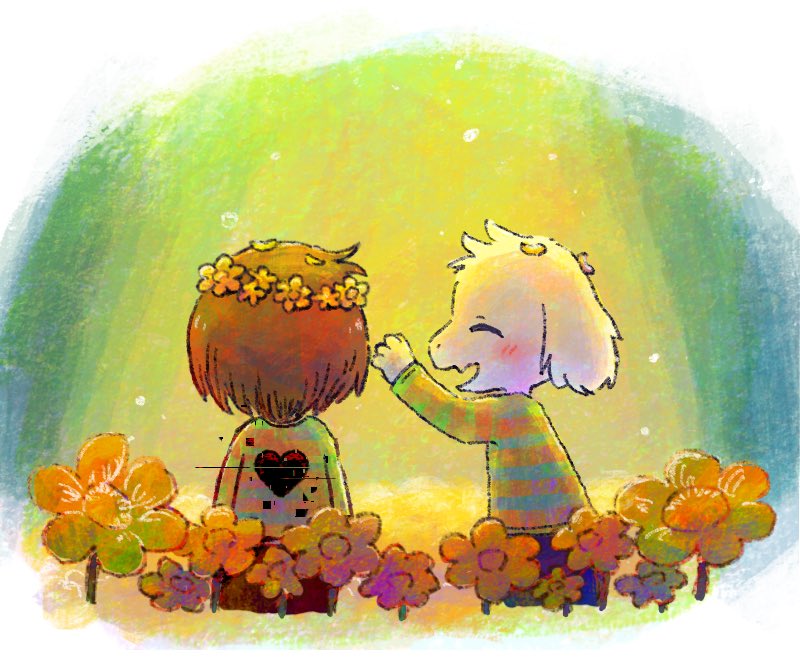 Sun_iiinu's tweet image. 🌼 #undertale