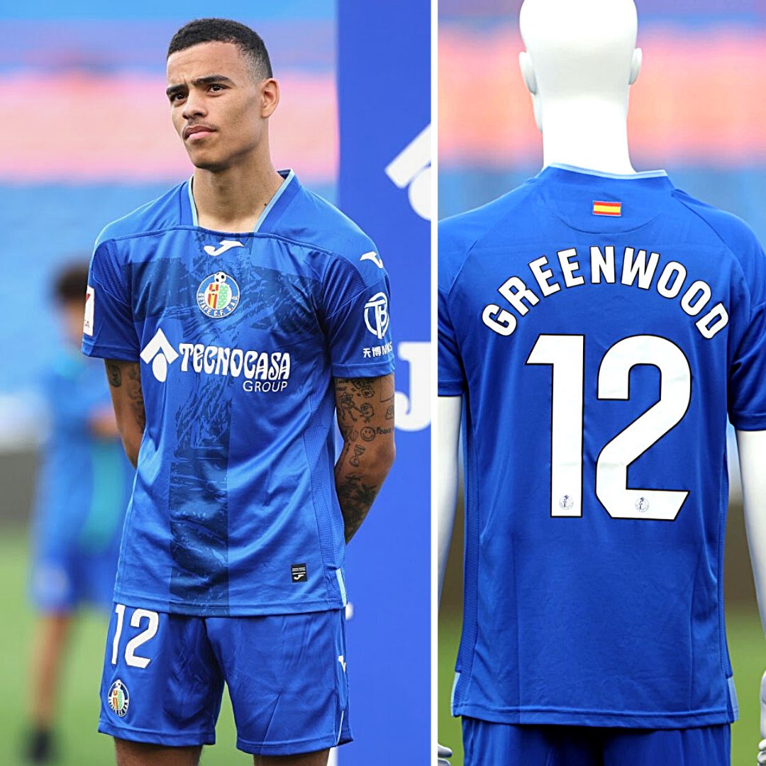 🔵⚪️🇪🇸| Getafe ha vendido más camisetas con el #12 Greenwood en la espalda en una semana, que las de cualquier futbolista en la historia de la institución. La categoría de jugador que llegó al club español, es de talla mundial. Un talento que tiene todo para romperla en LaLiga.🔜