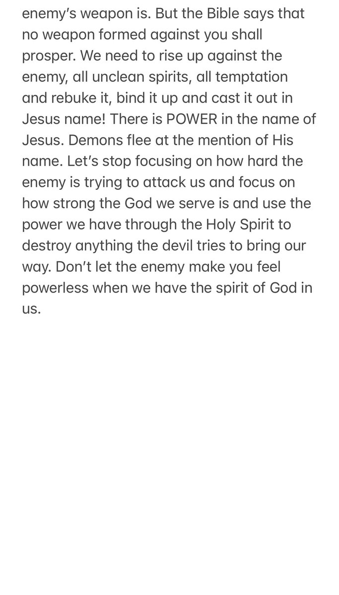 Power in Jesus name!!