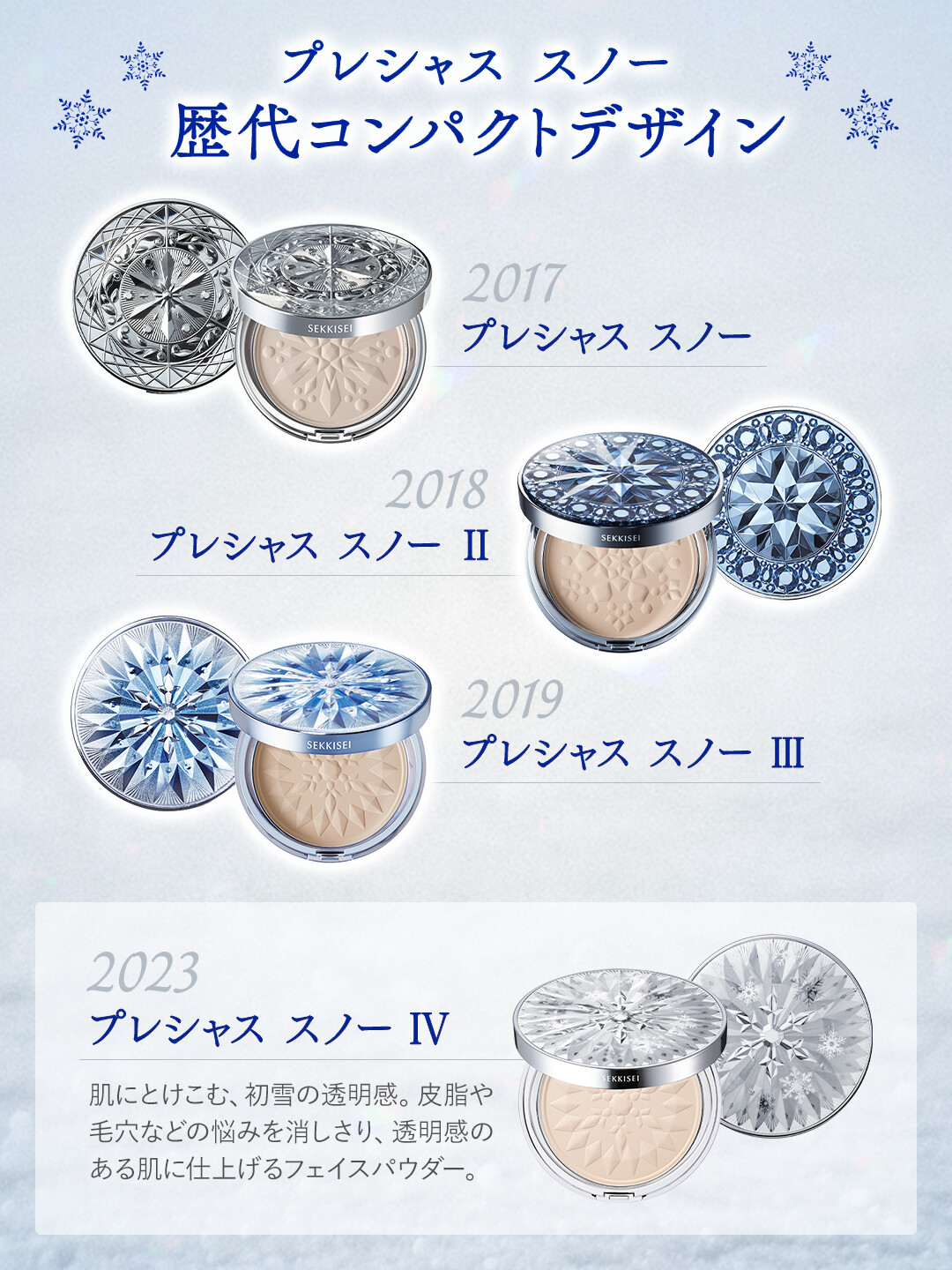 雪肌精プレシャススノーⅡ｜雪肌精