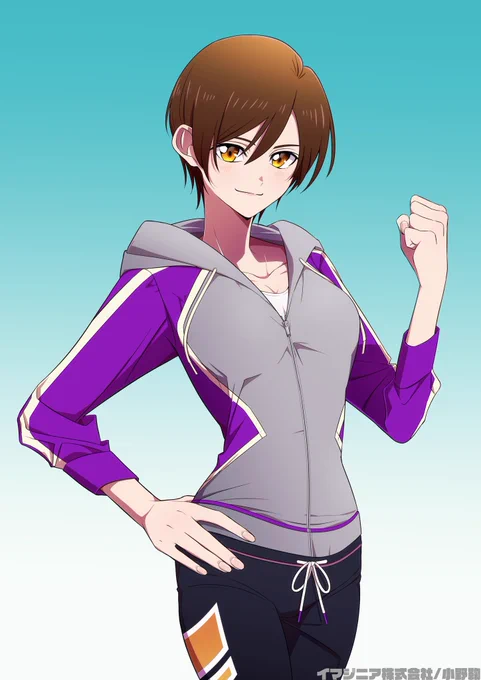 Switch『Fit Boxing feat. 初音ミク -ミクといっしょにエクササイズ-』イマジニア株式会社様よりインストラクターのリン(CV.#早見沙織 さん)とエヴァン(CV. #中村悠一 さん)を描かせて頂きました!!🥊🥊🥊💥🎵👫💦✨✨ #FitBoxing初音ミク #NintendoDirectJP