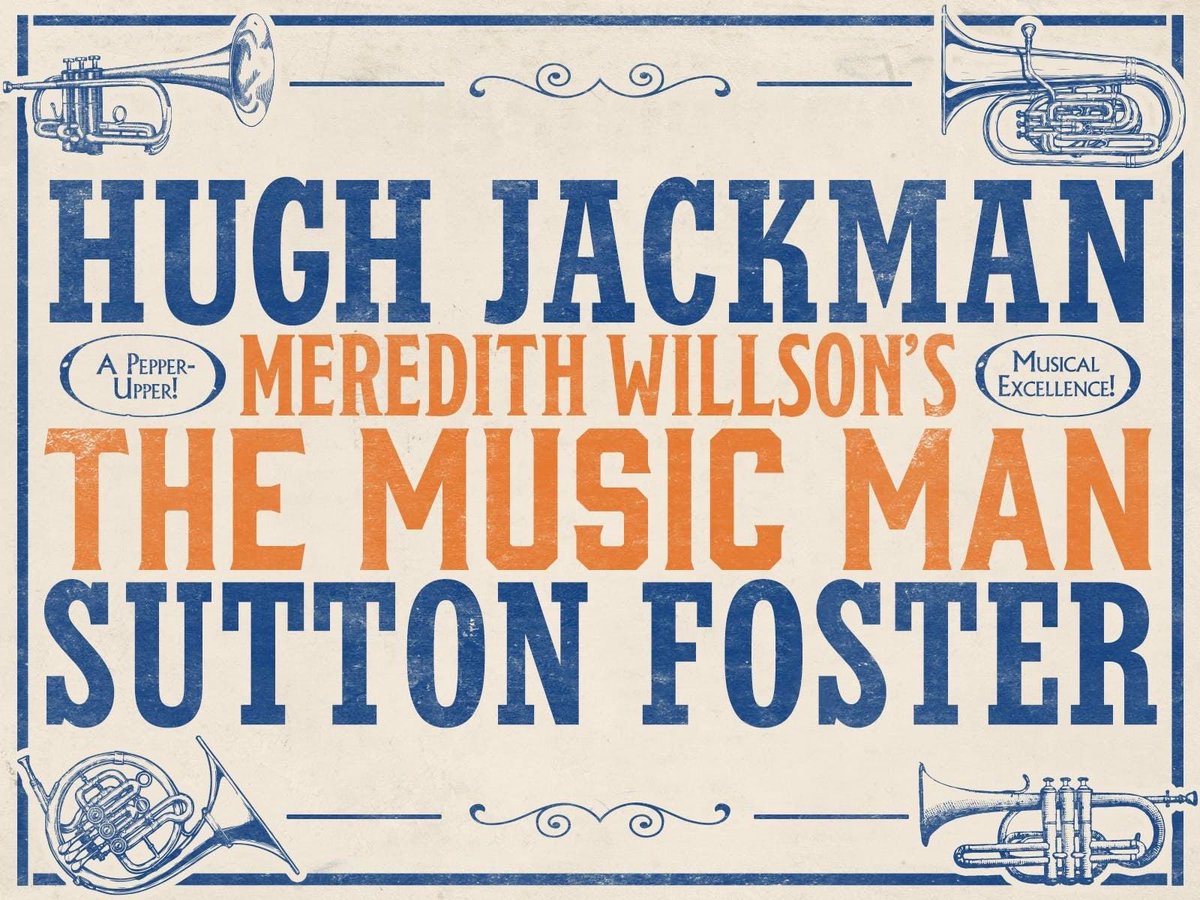 Four years ago today was a great day for @RealHughJackman fans: @MusicManBway tix first went on sale on September 14, 2019! Who bought tickets that day? It was a long wait for the show to finally happen, but it was worth it! 🎺 #hughjackman #suttonfoster #themusicman #broadway
