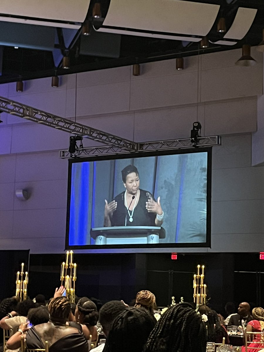 “What do you do with your place at the table?” - Dr. Mae Jemison at the @NOBCChE 50th anniversary gala. Such a privilege to hear from a true scientific visionary. A call to action for us all.