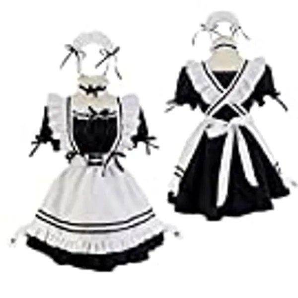 I just received CarolynDesign Japanese Girl Anime Cosplay Costume Maid Ladies French Apron Apparel Set