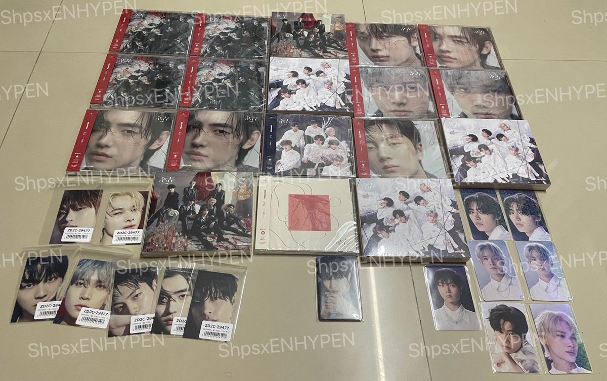 ShpsxENHYPEN's tweet photo. #UpdateShps อัลบั้มญี่ปุ่น 3rd 結 -YOU- ENHYPEN ของถึงไทยแล้วนะคะ
🚚จัดส่งให้วันนี้ช่วงเย็นค่ะ(15/9) https://t.co/tizuRjzUOr