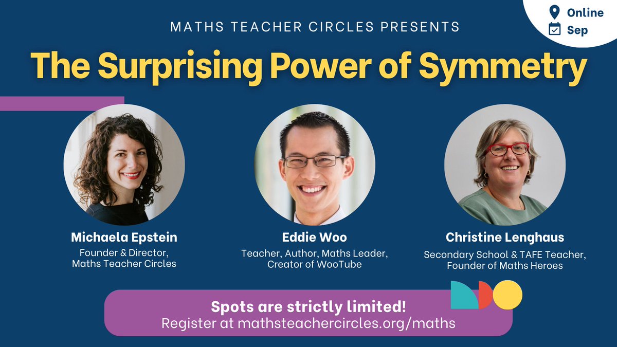 Eddie Woo (@misterwootube) on Twitter photo ๐ Excited to roll out the playing cards when I join <a href="/MathsCirclesOz/">Michaela Epstein</a> on 26 Sep for this session with <a href="/Lenghaus/">Christine Lenghaus</a> & <a href="/mic_epstein/">Michaela Epstein</a>. We're going to have fun exploring ๐๐ต๐ฒ ๐๐๐ฟ๐ฝ๐ฟ๐ถ๐๐ถ๐ป๐ด ๐ฝ๐ผ๐๐ฒ๐ฟ ๐ผ๐ณ ๐๐๐บ๐บ๐ฒ๐๐ฟ๐ - register at mathsteachercircles.org/maths/ and join us! ๐ Excited to roll out the playing cards when I join <a href="/MathsCirclesOz/">Michaela Epstein</a> on 26 Sep for this session with <a href="/Lenghaus/">Christine Lenghaus</a> & <a href="/mic_epstein/">Michaela Epstein</a>. We're going to have fun exploring ๐๐ต๐ฒ ๐๐๐ฟ๐ฝ๐ฟ๐ถ๐๐ถ๐ป๐ด ๐ฝ๐ผ๐๐ฒ๐ฟ ๐ผ๐ณ ๐๐๐บ๐บ๐ฒ๐๐ฟ๐ - register at mathsteachercircles.org/maths/ and join us!