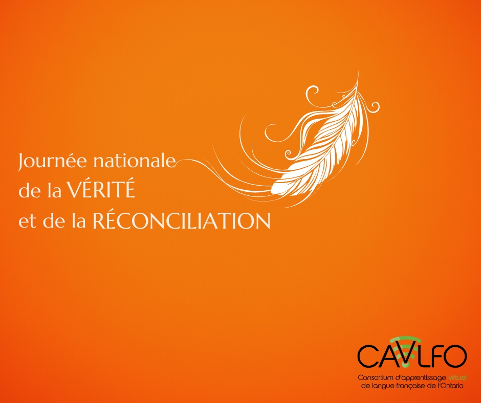 Le personnel du CAVLFO souligne la Journée nationale de la vérité et de la réconciliation. Un moment de sensibilisation et de réflexion au sujet des survivantes et des survivants des pensionnats autochtones du Canada.🧡 #journeeduchandailorange #chaqueenfantcompte