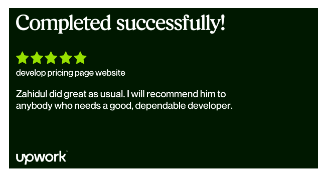 The client's happiness makes me happy 🙂 

Checkout my service: upwork.com/freelancers/~0…

<a href="/wordpressdotcom/">WordPress.com</a> <a href="/WordPress/">WordPress</a> <a href="/WPDiscover/">WordPress Discover</a> <a href="/Upwork/">Upwork</a>
